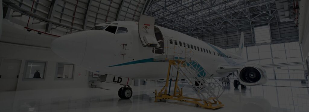 Åtkomstplattform till flygplan