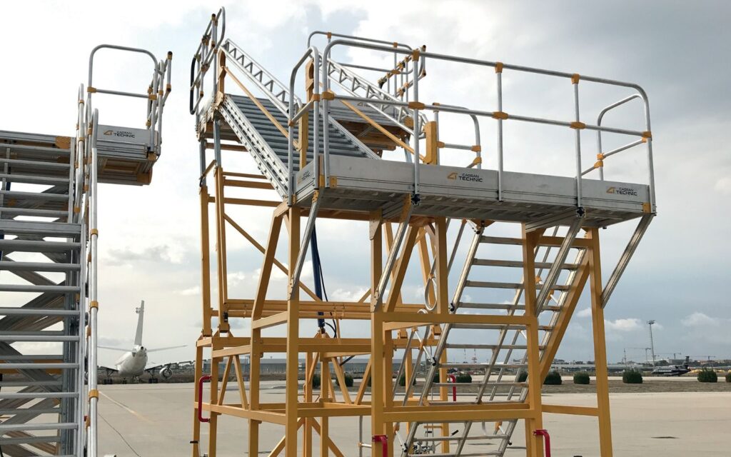 arbetsplattform flygtrafik