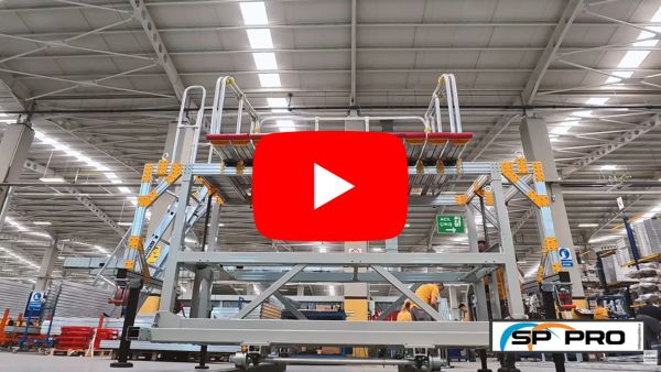 Mobil höj-och sänkbar åtkomstplattform