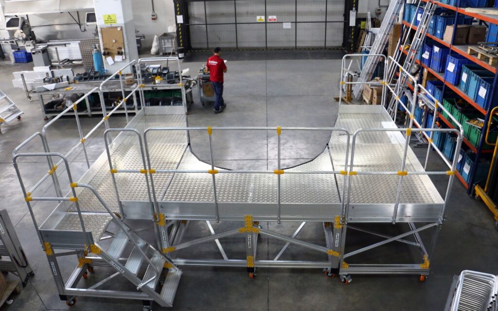 arbetsplattform för tåg & järnväg